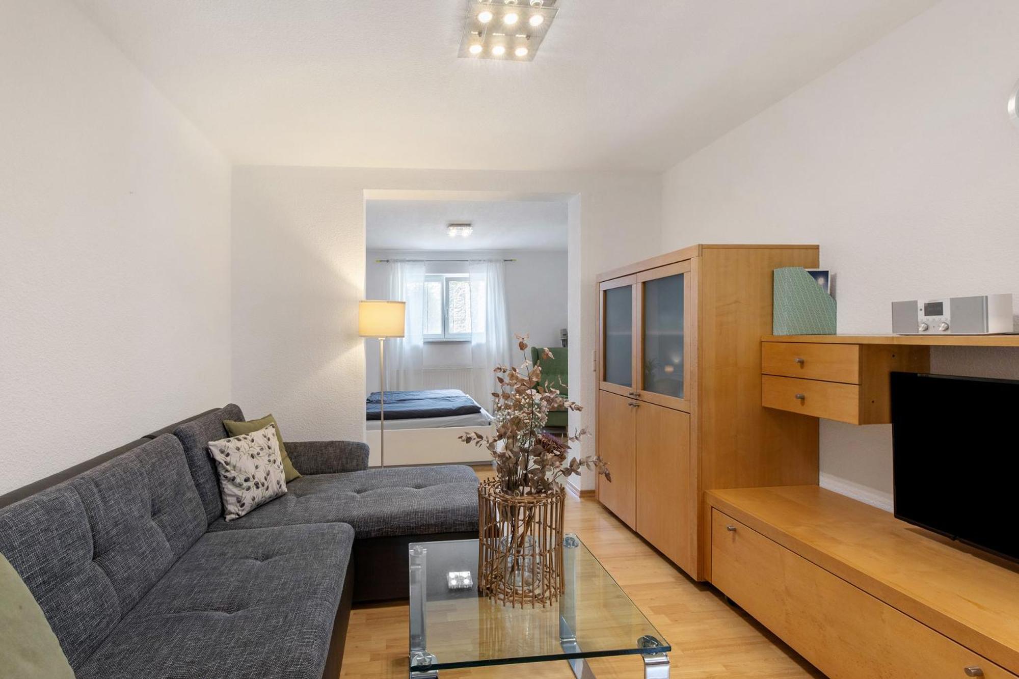 Ferienwohnung Emilia, 36Qm Münsingen エクステリア 写真